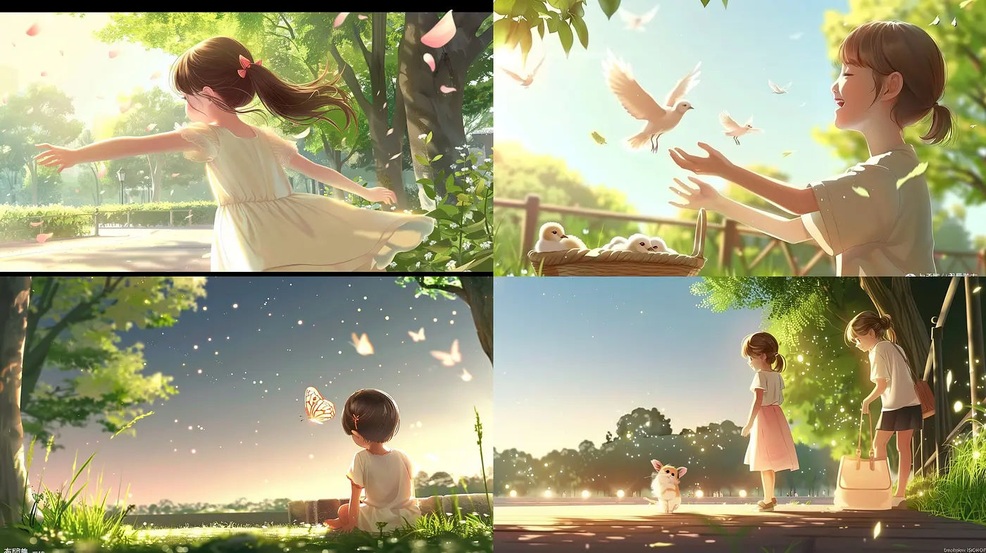 Consistent Elements in Illusory Nostalgia: A Study of Style, Texture, and Mood - Midjourney sref style