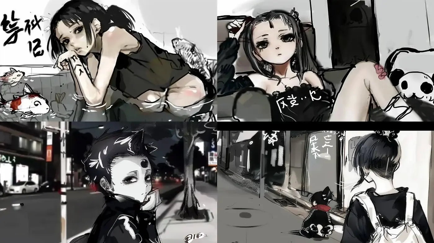 Cinematic Urban Aesthetic with a Youthful Edge - Midjourney sref style