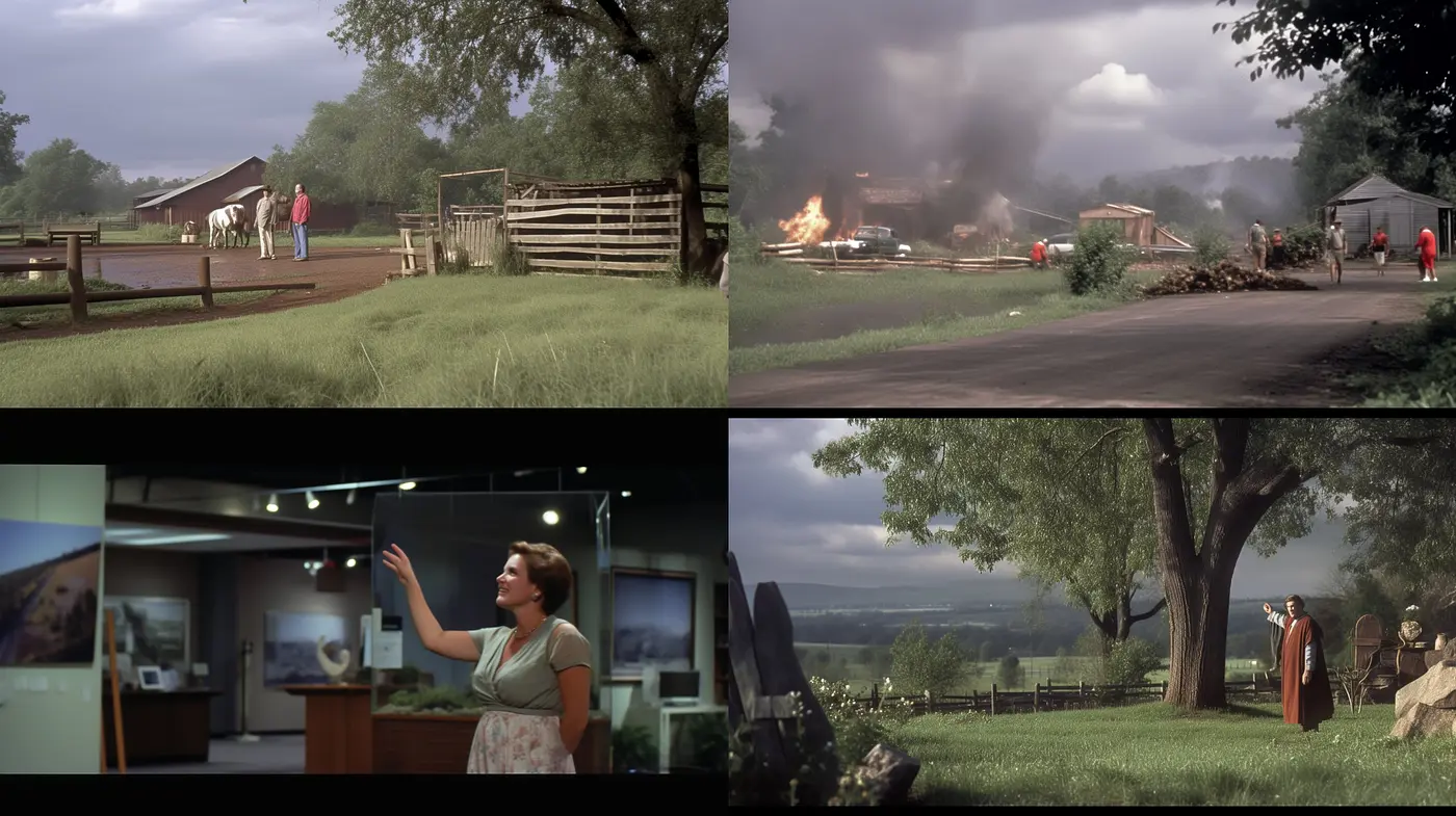 Cinematic Pastoral Symphony: An Ode to Rustic Elegance and Subdued Hues - Midjourney sref style