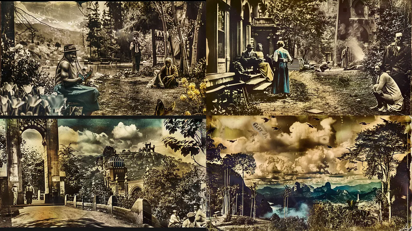 Timeless Sepia Tones: An Homage to Days Past and Classic Imagery - Midjourney sref style