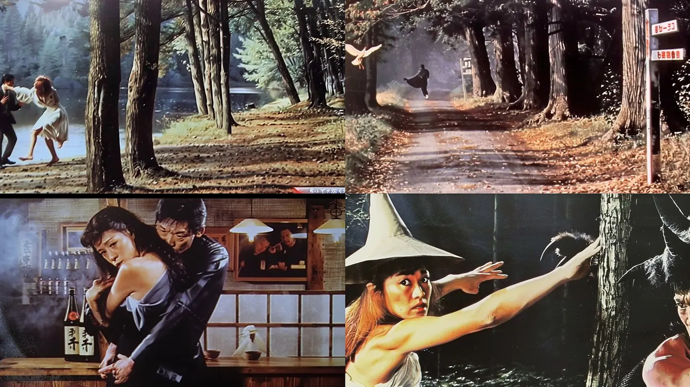 Mystical Cinematic Brushstrokes: A Fusion of Nature and Nostalgia in Art - Midjourney sref style