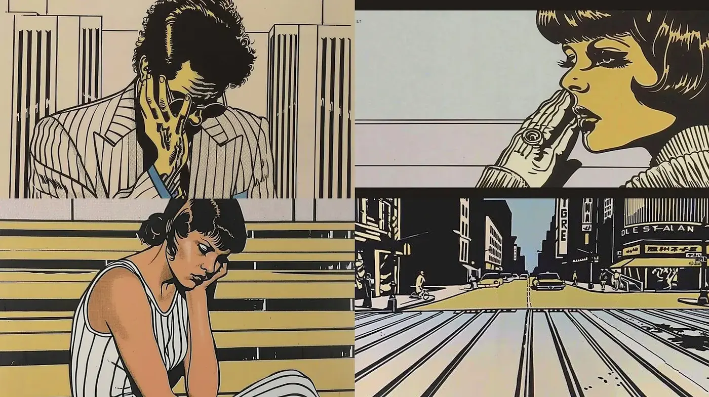 Contemporary Pop Art with a Retro Twist - Midjourney sref style