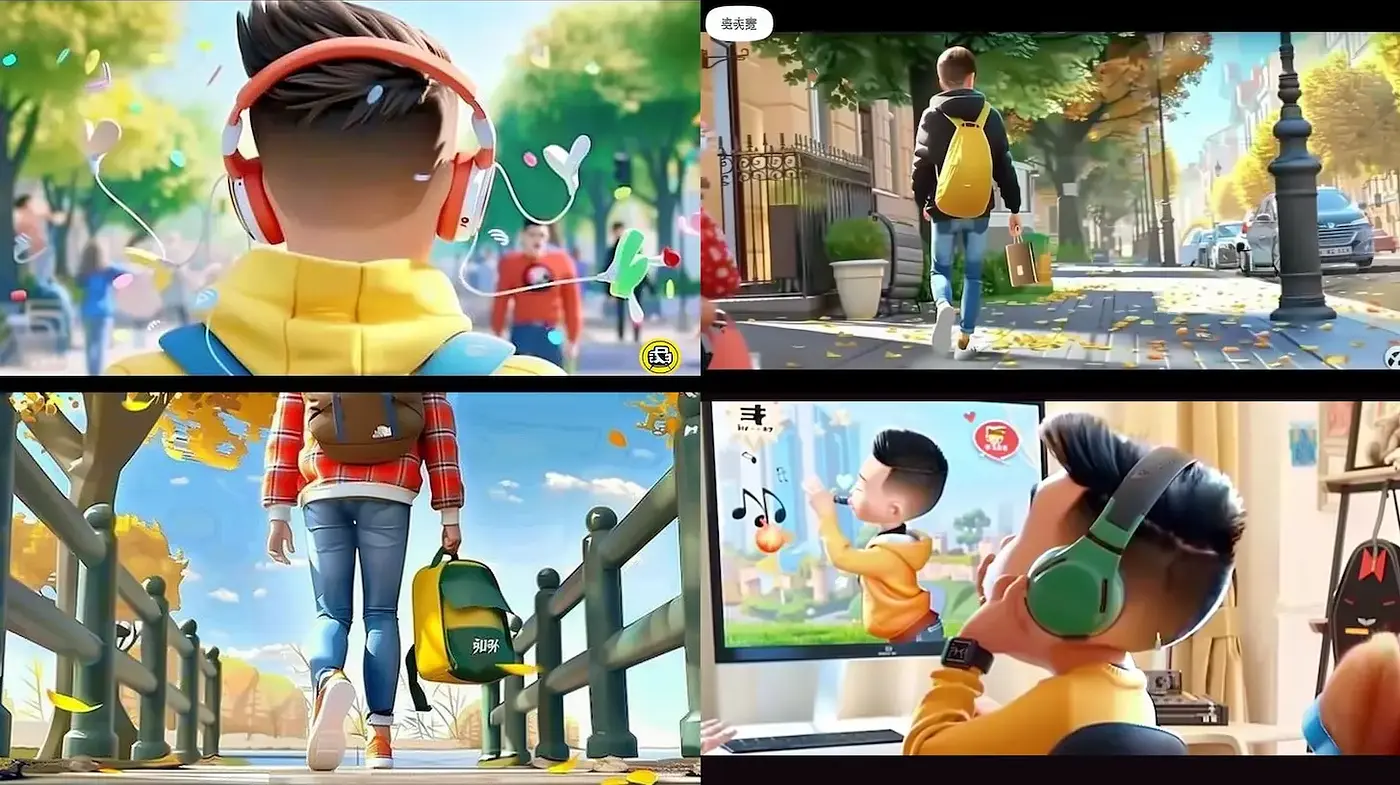 Vibrant, contemporary cartoon style with a playful atmosphere - Midjourney sref style