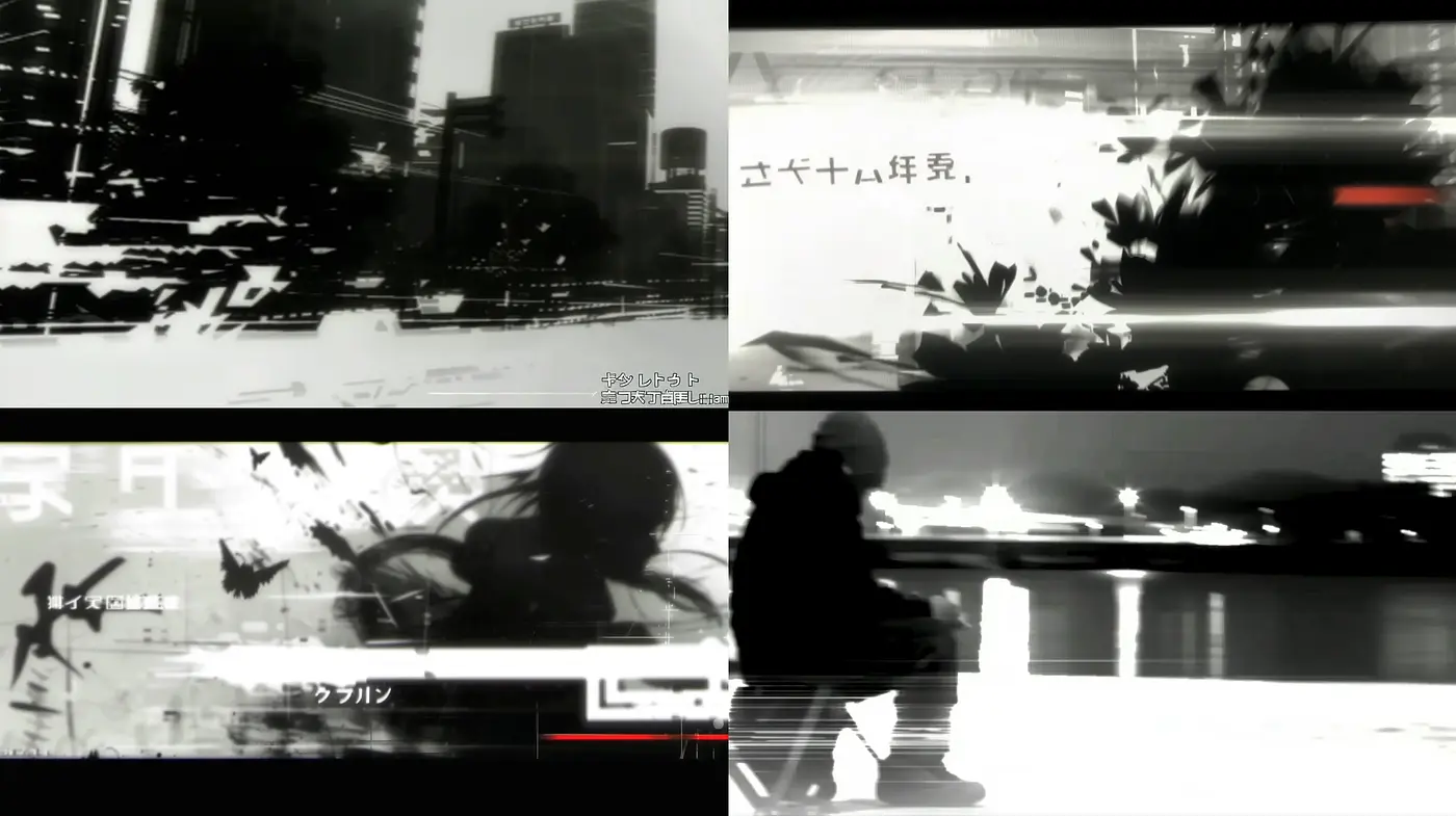Abstract Expressionist Urban Chaos in Monochrome - Midjourney sref style