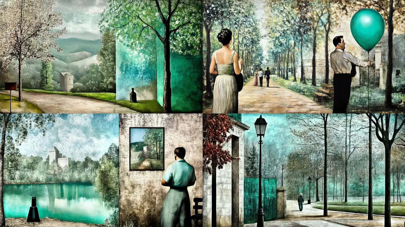 Ethereal Dreamscapes with a Surrealist Touch - Midjourney sref style