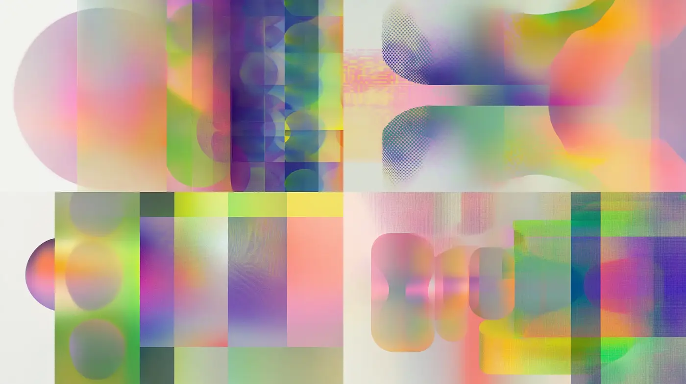 Iridescent Dreamscape: A Fusion of Light and Translucency - Midjourney sref style