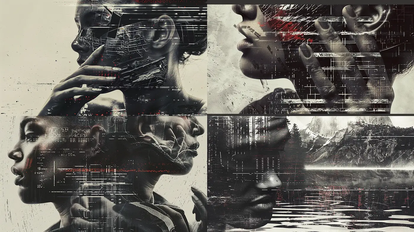 Futuristic Cybernetic Integration: A Fusion of Human and Machine Aesthetics - Midjourney sref style