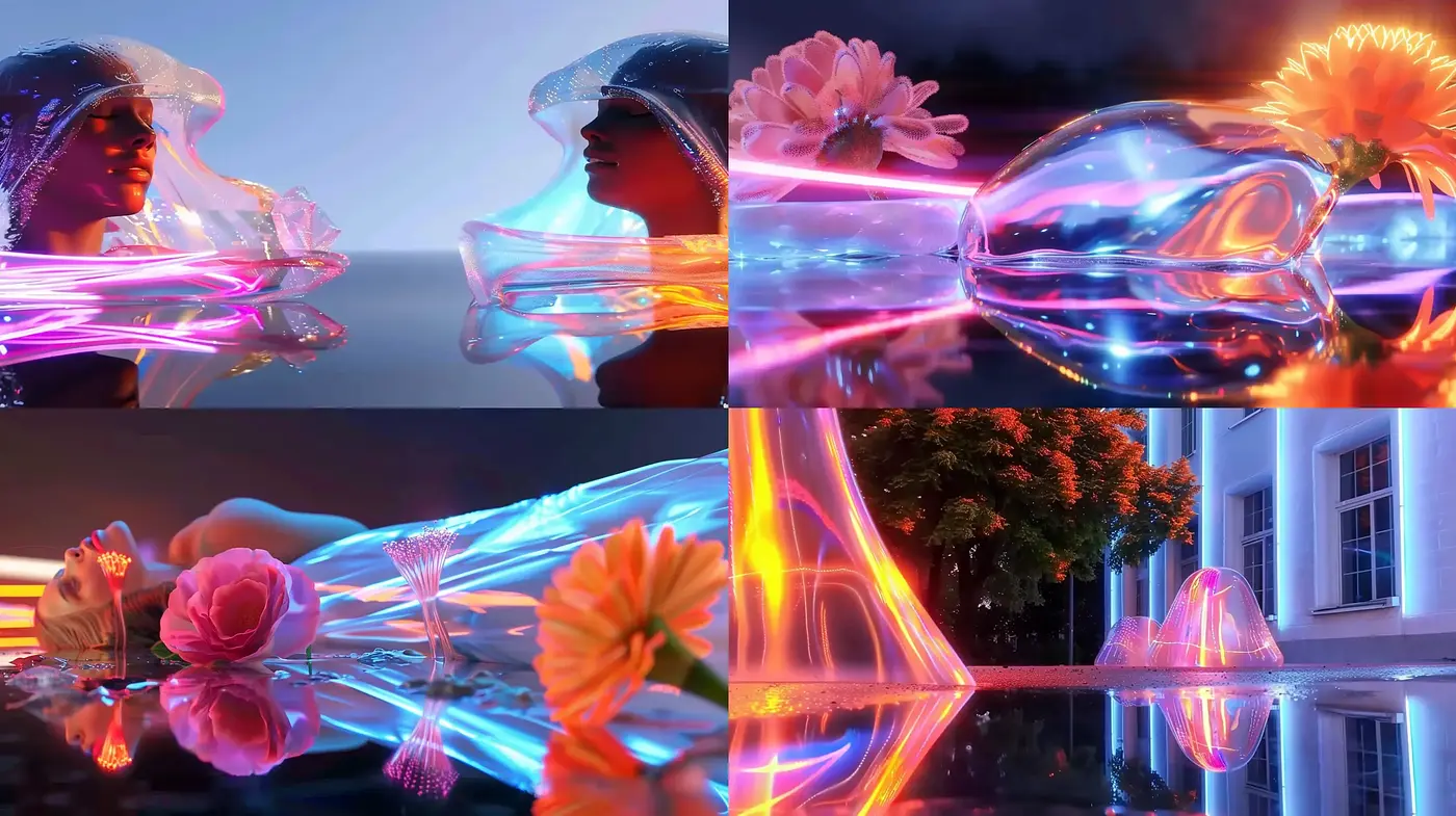 Luminous Dreamscape Synthesis - Midjourney sref style