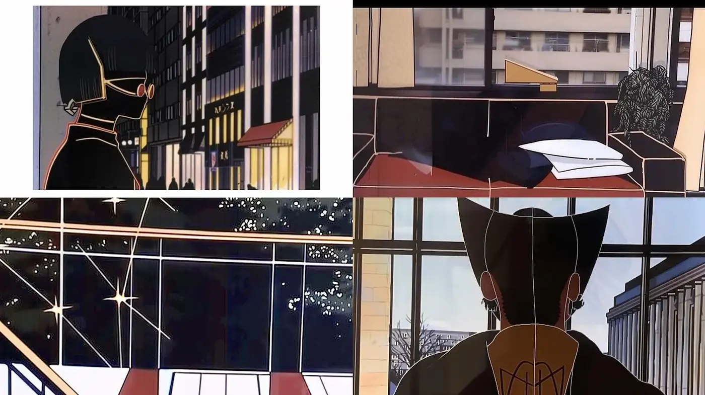 Stylized Urban Scenes with a Contemporary Aesthetic - Midjourney sref style
