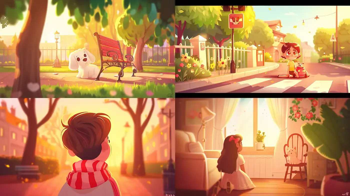 Playful Whimsy with a Cozy Atmosphere - Midjourney sref style