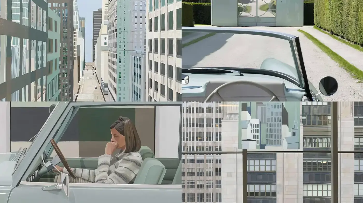 Urban Serenity: A Synthesis of Photorealism and Digital Stylization - Midjourney sref style
