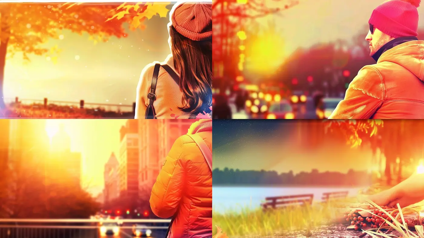 Warm Autumnal Hues Infusing Soft-Impressionistic Scenes - Midjourney sref style