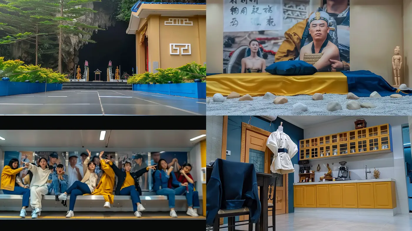 Cinematic Realism with a Stylized Modern Touch - Midjourney sref style