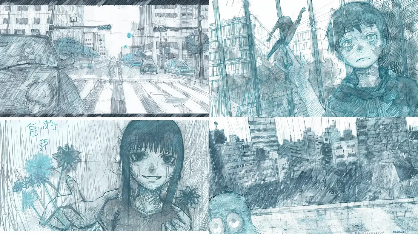 Stylized Illustrations with a Whimsical, Urban Vibe - Midjourney sref style