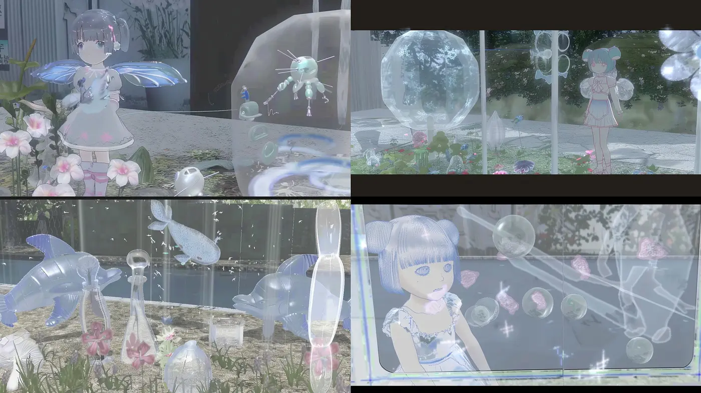 Ethereal Dreamscape: A Serene Pastel Voyage Through Whimsical Anime Inspired Digital Art - Midjourney sref style