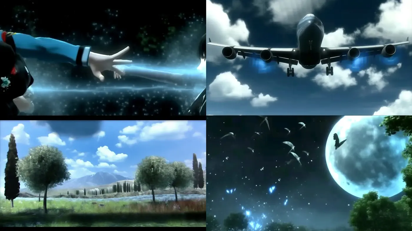 Ethereal Dreamscape Melding with Tangible Reality: A Serene Exploration of Digital Surrealism - Midjourney sref style