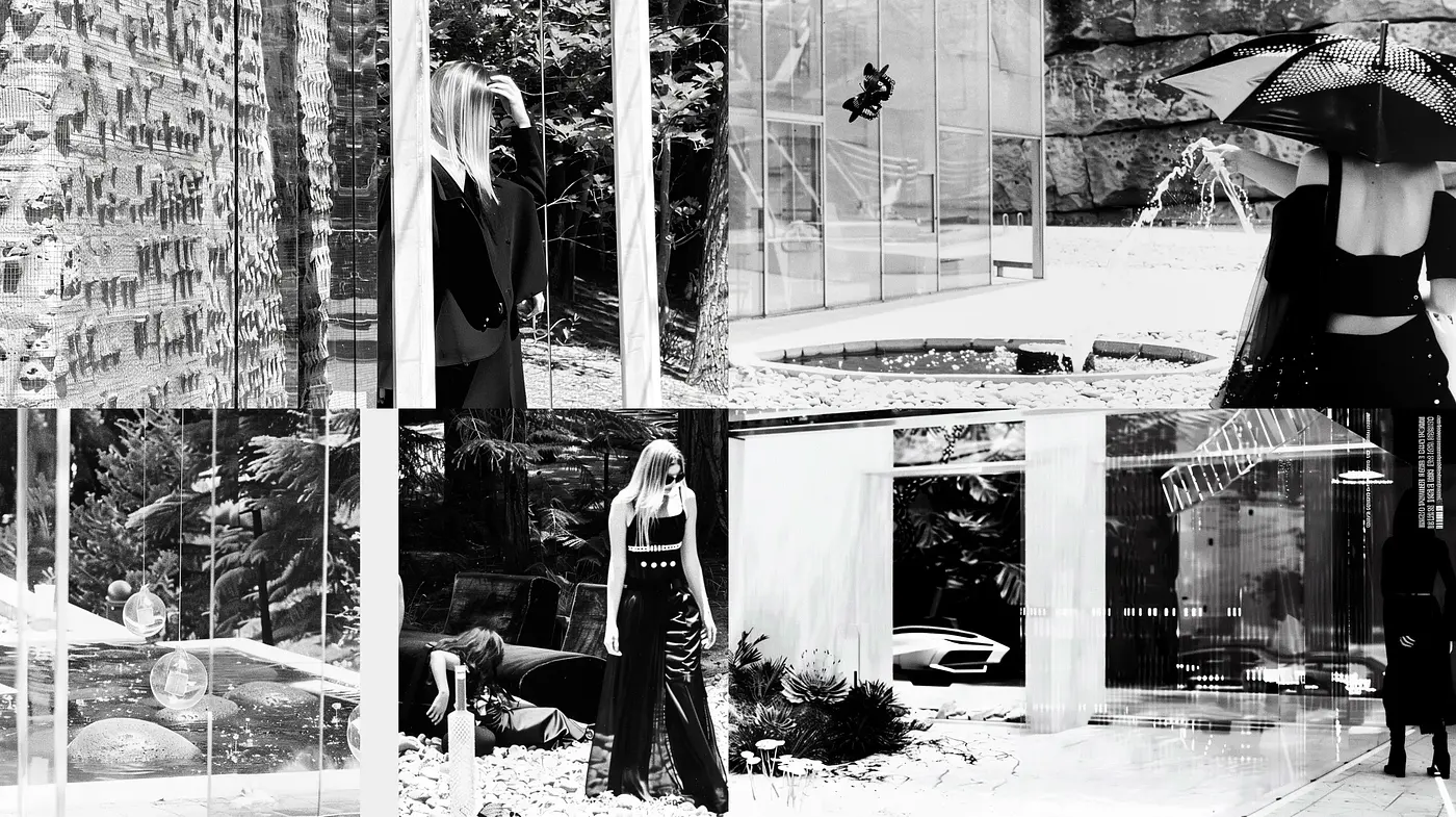 Monochromatic Urban Elegance with Cinematic Stylization - Midjourney sref style