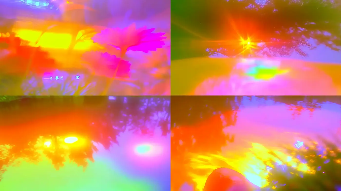 Luminous Dreamscape: A Fusion of Vibrant Hues and Ethereal Glow - Midjourney sref style