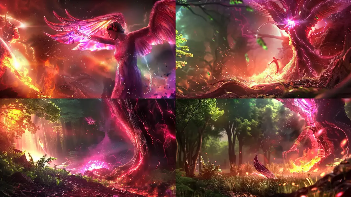 Ethereal Fantasy Glow: A Homage to Otherworldly Landscapes - Midjourney sref style