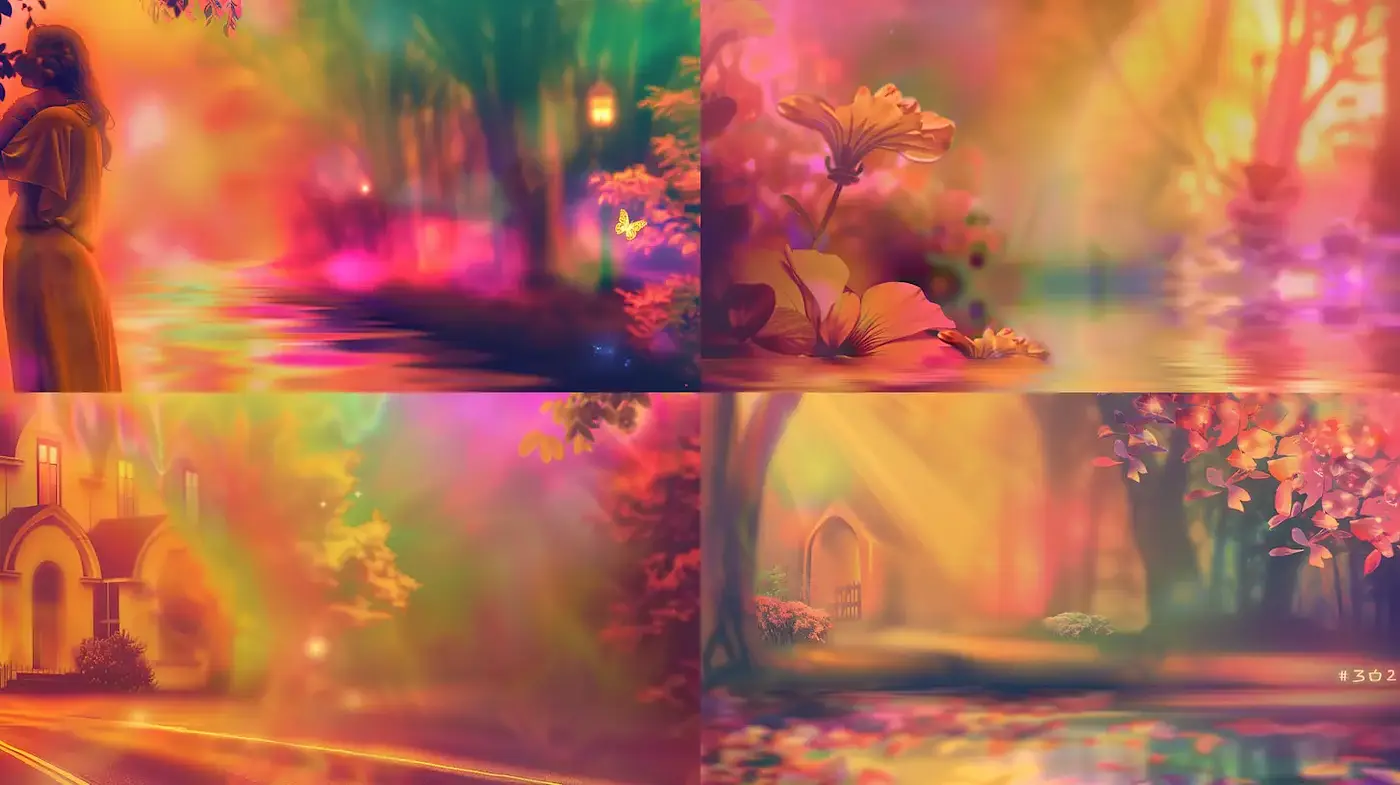 Dreamy and Ethereal Vibrancy with Soft Focus Techniques - Midjourney sref style