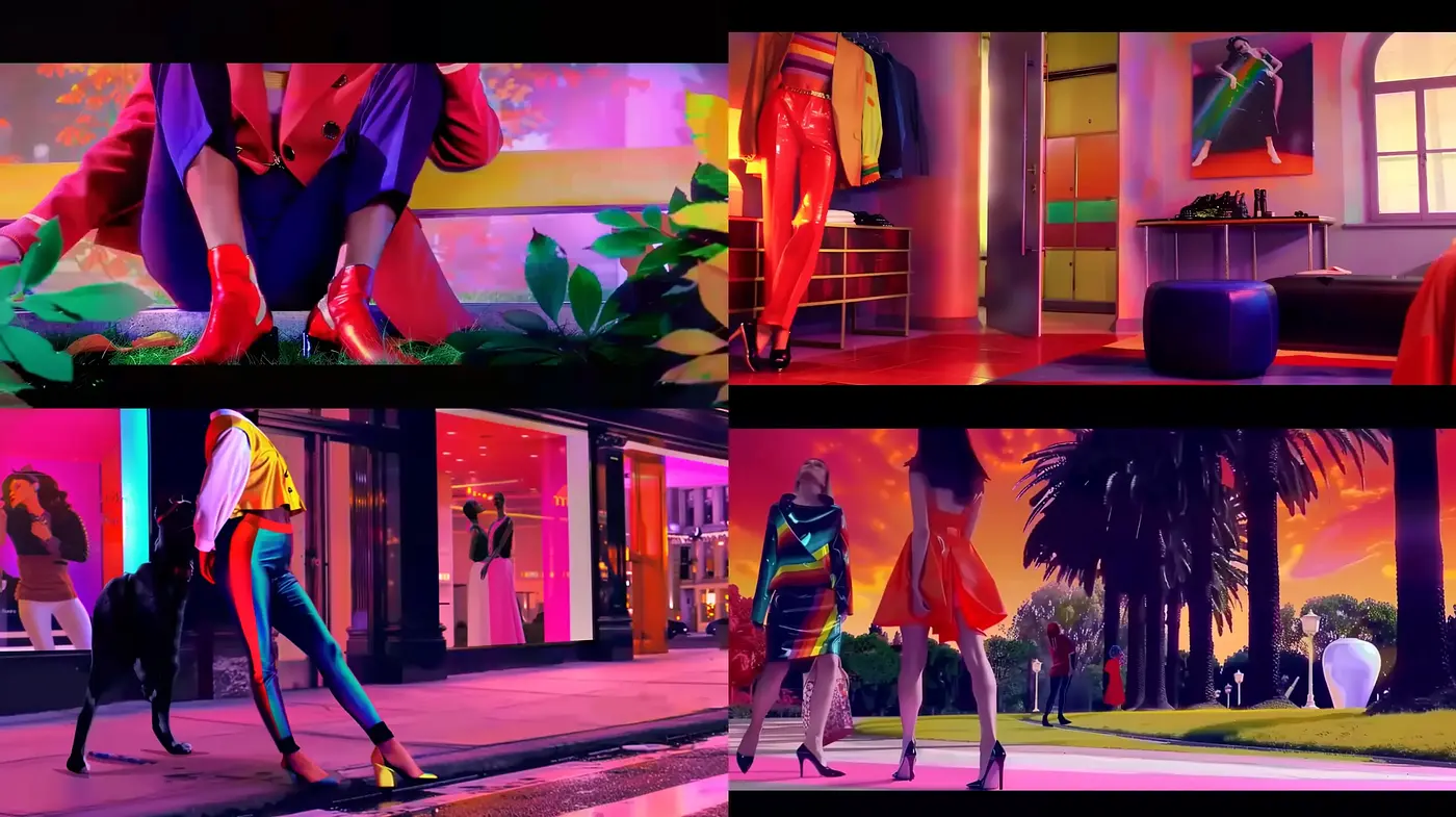 Neon Dusk: An Homage to Retrofuturism and Synthwave Aesthetics - Midjourney sref style