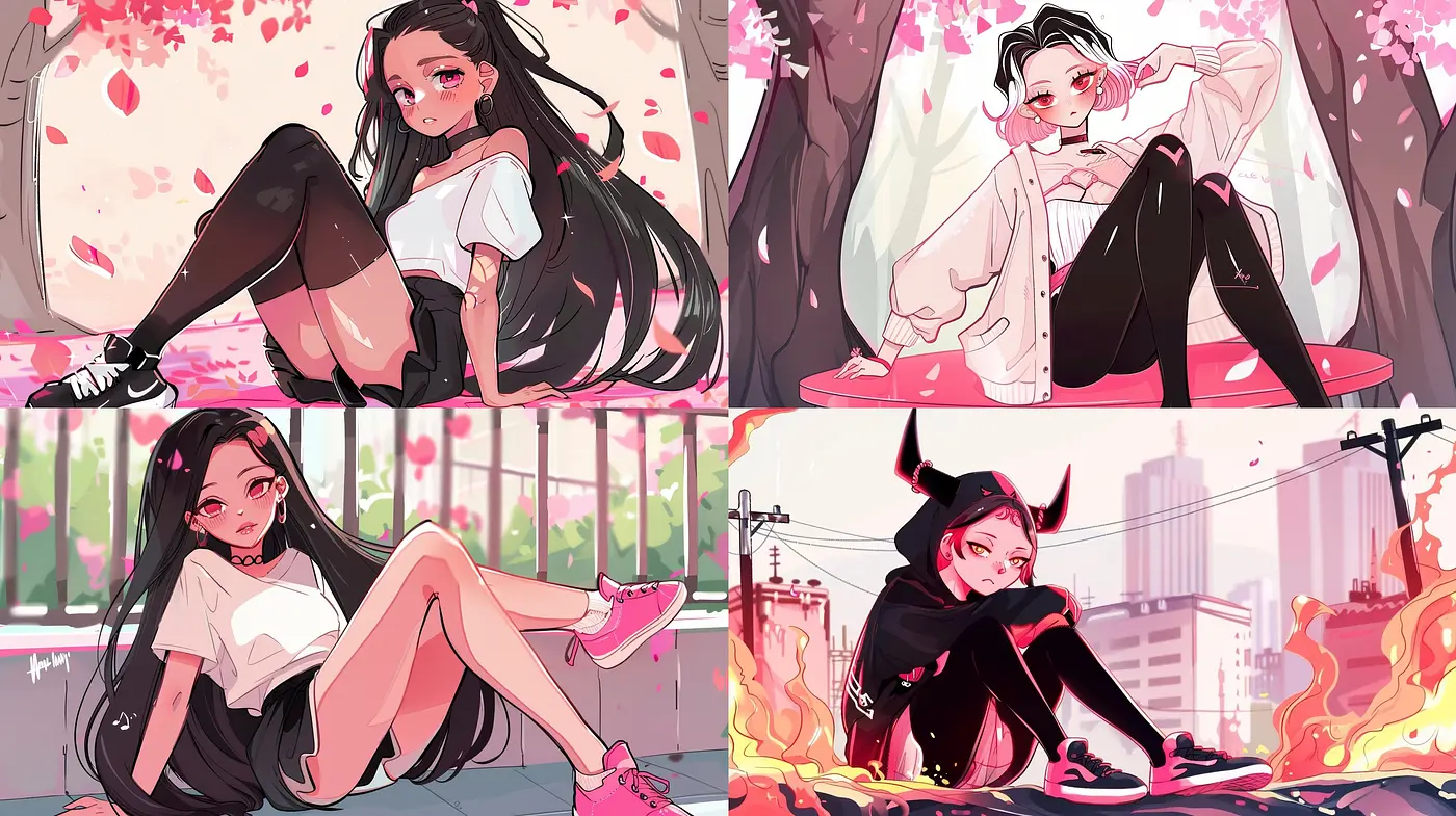 Consistently Soft and Dreamy Anime-Inspired Digital Art - Midjourney sref style