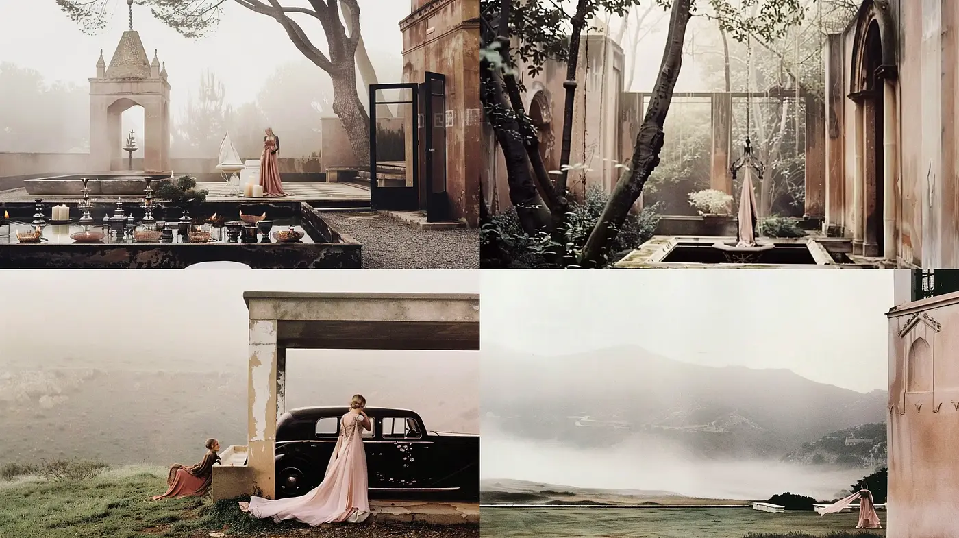 Ethereal Mists and Pastel Dreams: A Consistent Study in Serene Whimsy - Midjourney sref style