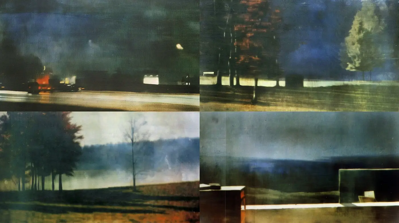 Nocturnal Hues and Melancholic Landscapes: A Stylistic Homage to Painterly Mystique - Midjourney sref style