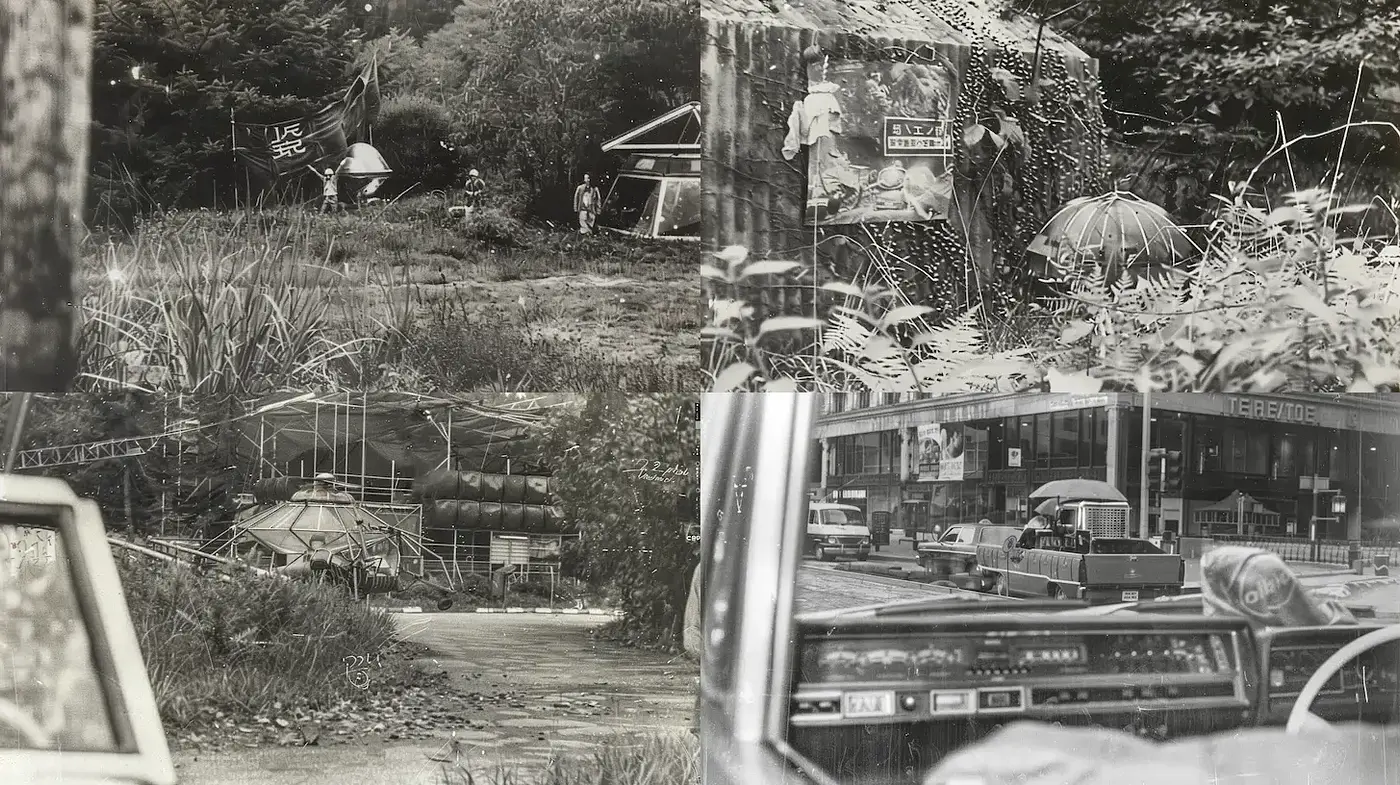 Monochromatic Nostalgia in Textured Sepia - Midjourney sref style