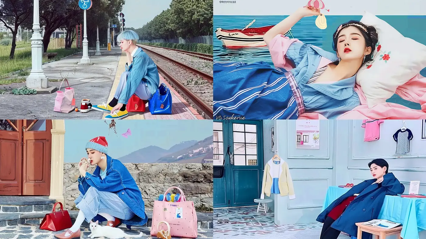 Serene Pastel Dreamscape: A Harmonious Blend of Soft Hues and Dreamy Vistas - Midjourney sref style