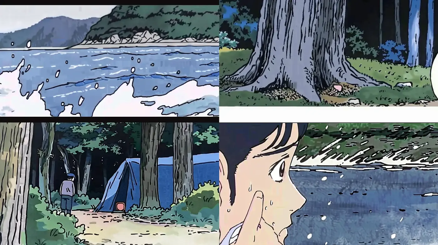 Serene Storybook Illustration Essence with a Pastel Anime Influence - Midjourney sref style