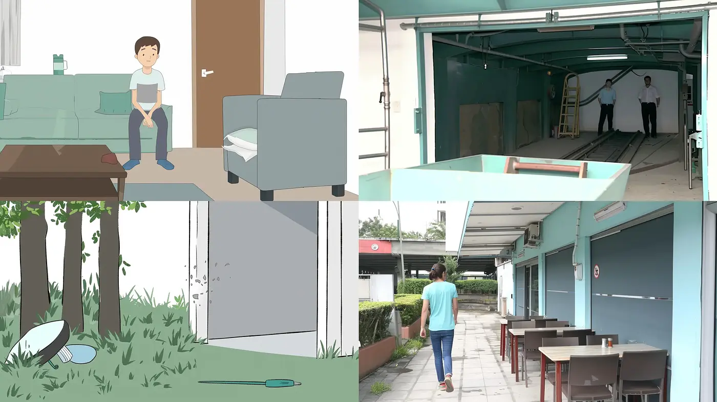 Subdued Cinematic Realism in Contemporary Settings - Midjourney sref style