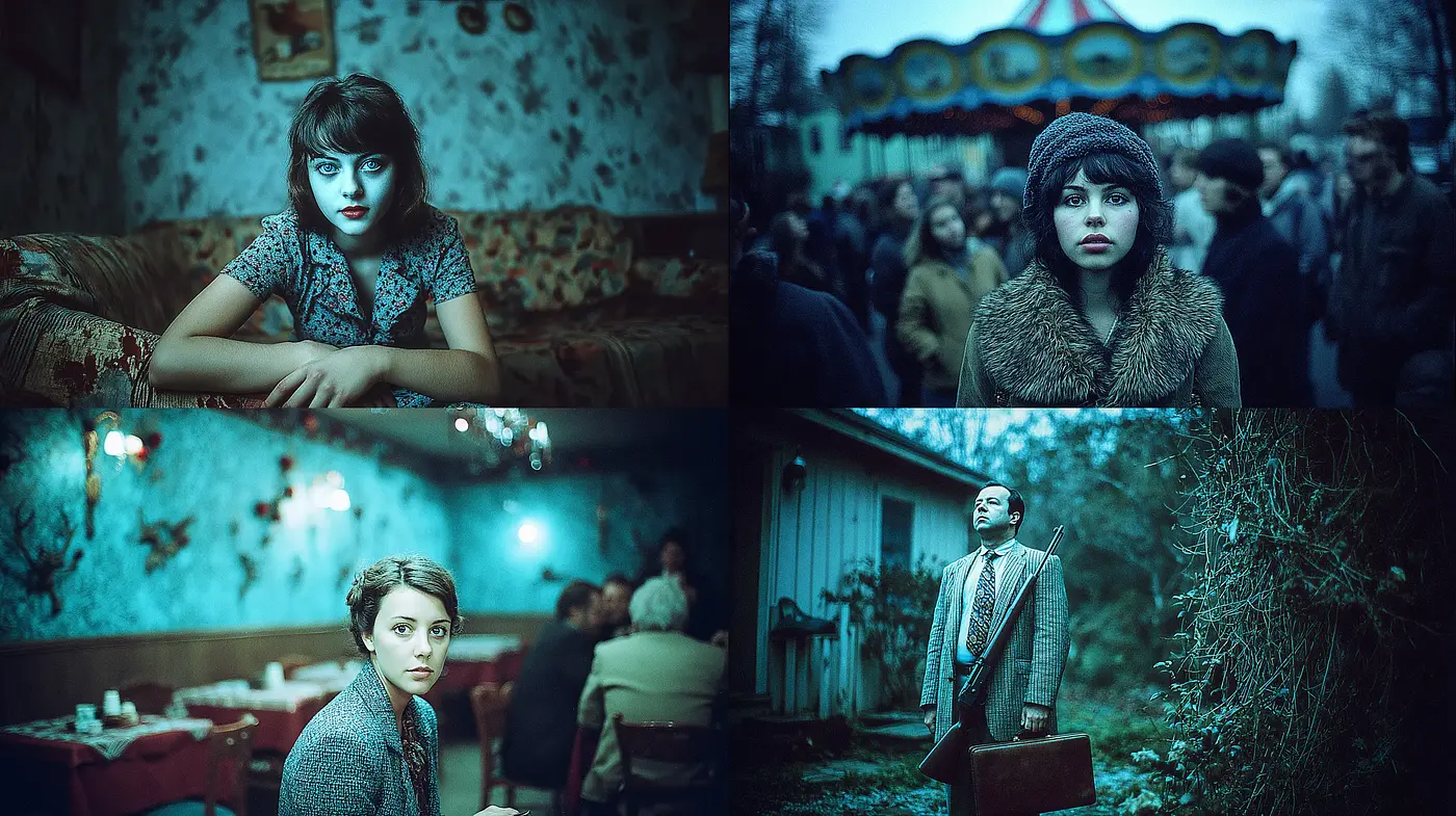 Hauntingly Vintage Aesthetic with a Touch of Surrealism - Midjourney sref style