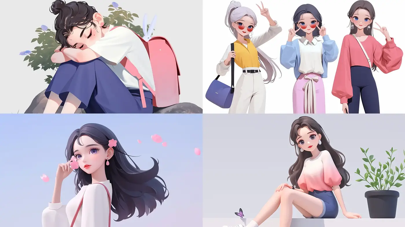 Ethereal Pastel Dreamscape: A Sublime Mixture of Soft Hues and Delicate Shading - Midjourney sref style