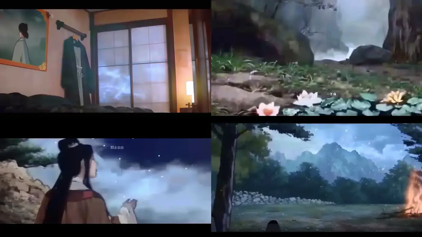 Serene and Ethereal Landscapes with Eastern Influences - Midjourney sref style