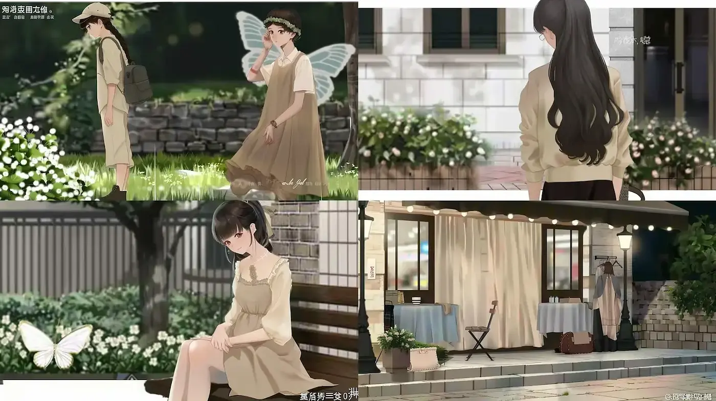 Dreamy and Ethereal Aesthetic with Soft Pastel Elements - Midjourney sref style