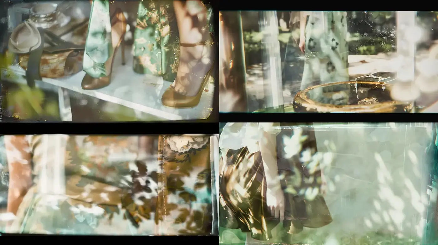 Ethereal, dreamlike aesthetic with vintage charm - Midjourney sref style