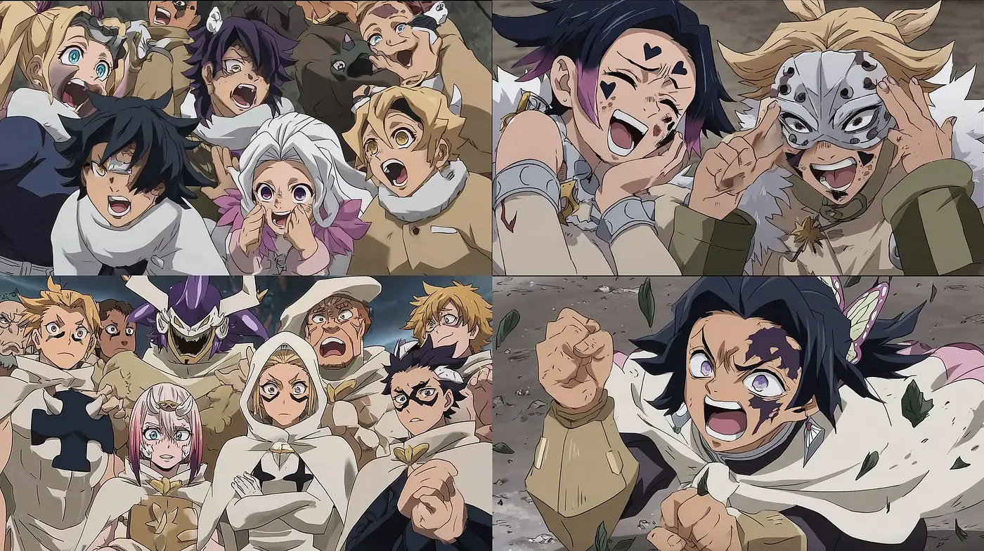 Dynamic and Expressive Anime Character Portraits with Emotional Depth - Midjourney sref style
