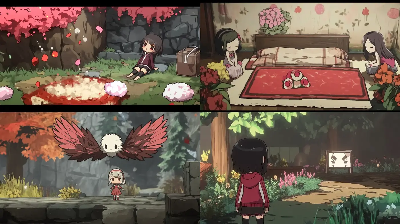 Enchanting Anime-Inspired Pastoral Scenes - Midjourney sref style