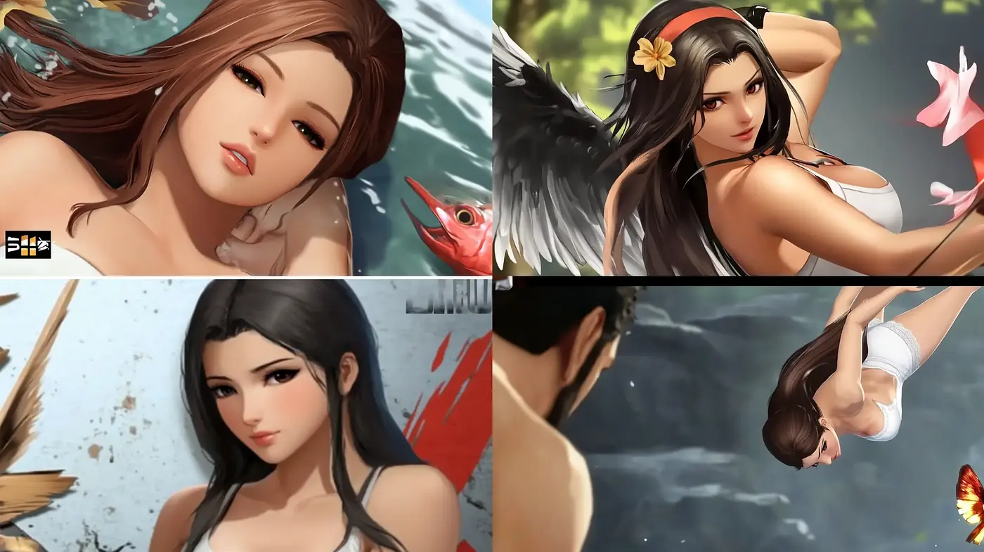 Ethereal Grace: A Synthesis of Detailed Anime-Inspired Portraiture and Soft Natural Ambiance - Midjourney sref style