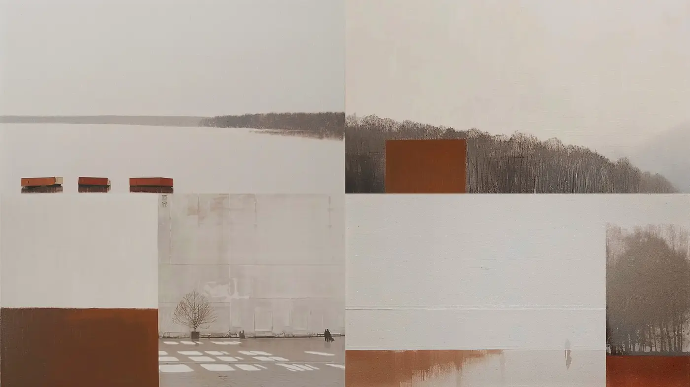 Whispering Hues of Subdued Earth: A Consistent Palette of Muted Tones - Midjourney sref style