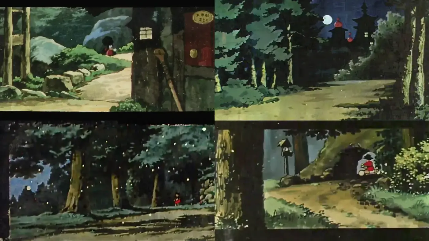 Whimsical Nature Scenes with a Nostalgic Touch - Midjourney sref style
