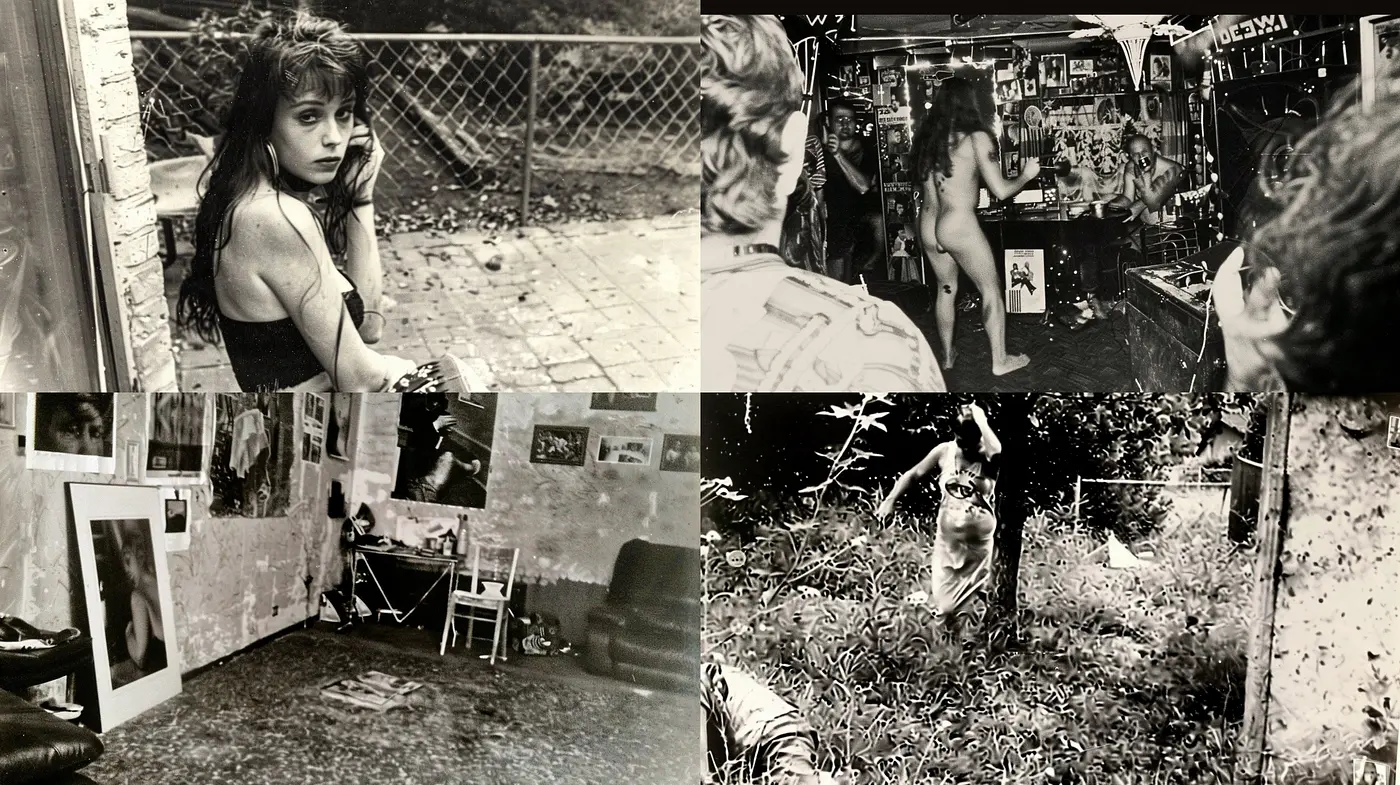Consistently Variegated Monochromatic Memoirs of a Bygone Era - Midjourney sref style