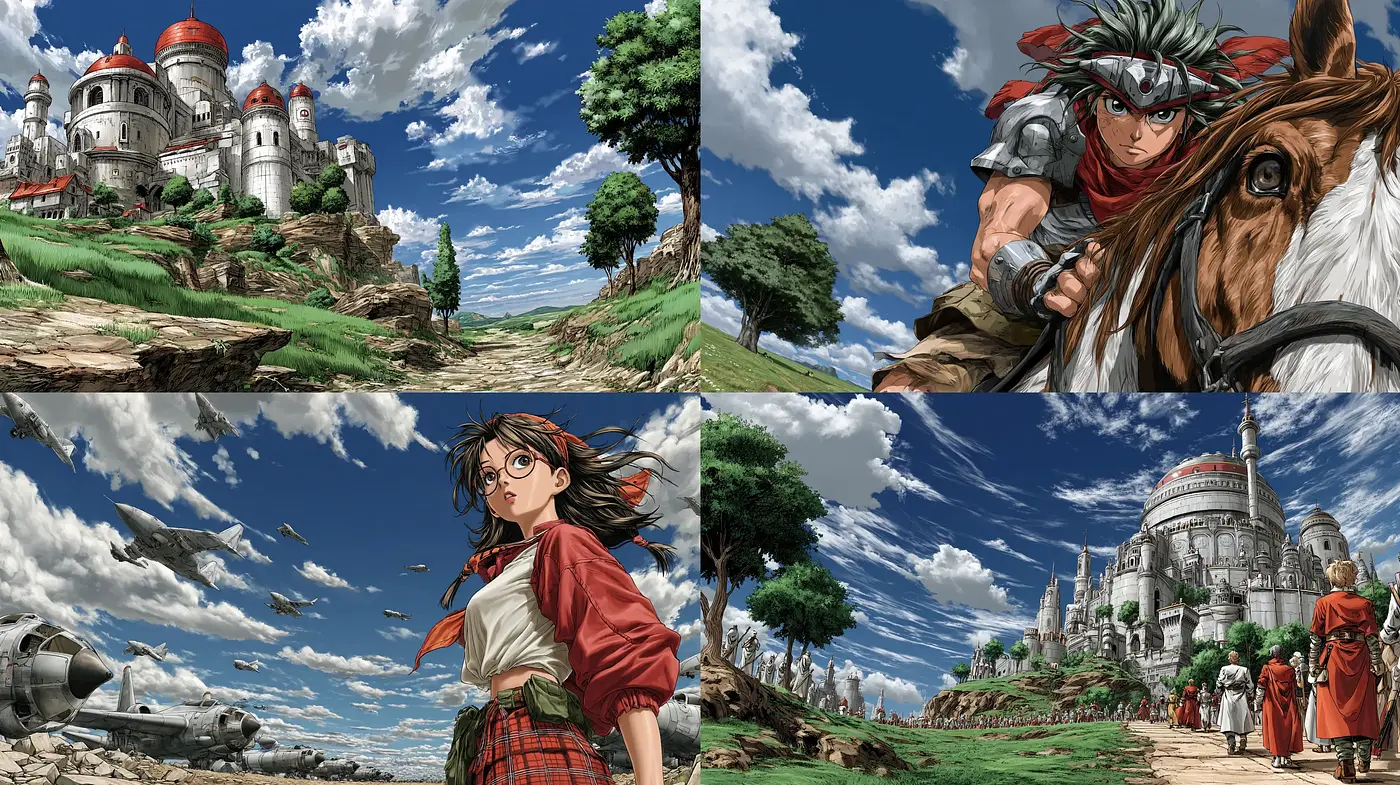 Dynamic and Expressive Midjourney Illustrations with a Fantastical Atmosphere - Midjourney sref style
