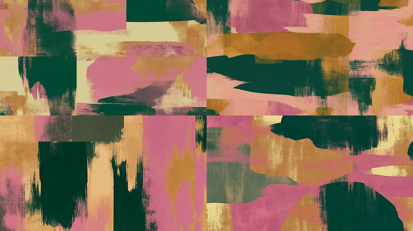 Vibrant Abstract Expressionist Aesthetic with Nature-Inspired Elements - Midjourney sref style