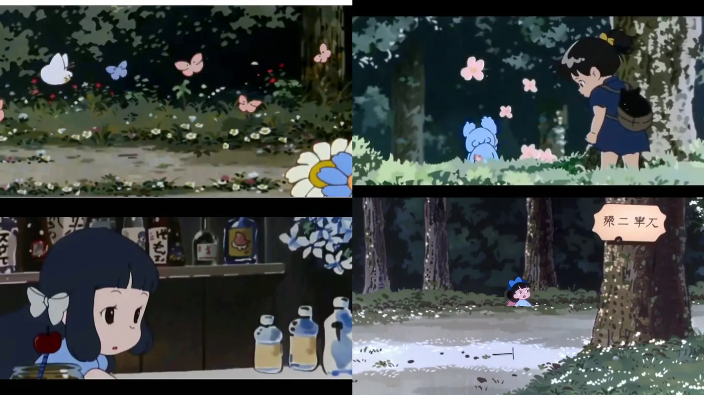 Whimsical Anime-Inspired Woodland Fantasy - Midjourney sref style