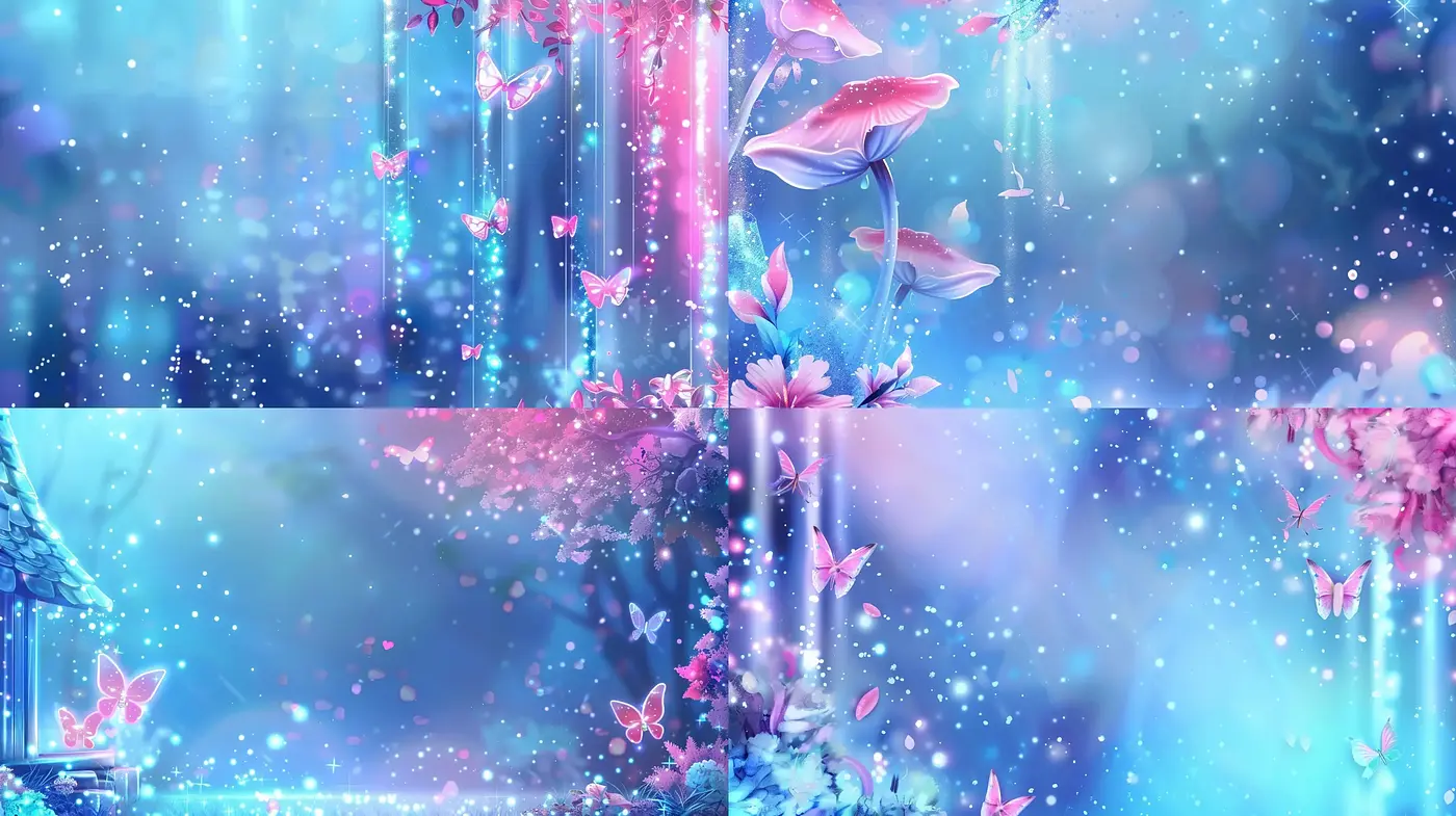 Enchanted Ethereal Dreamscape Series - Midjourney sref style