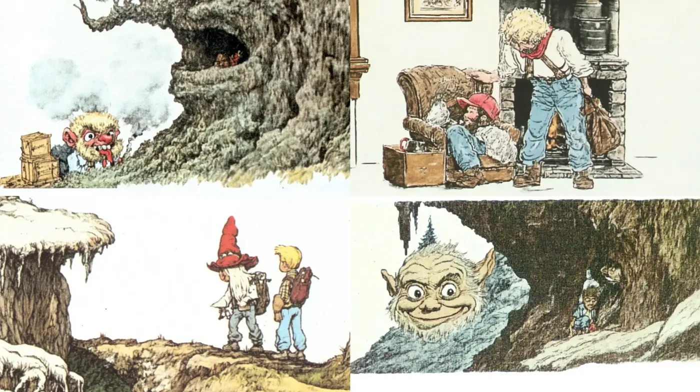 Enchanting Storybook Illustration with Whimsical Charm - Midjourney sref style