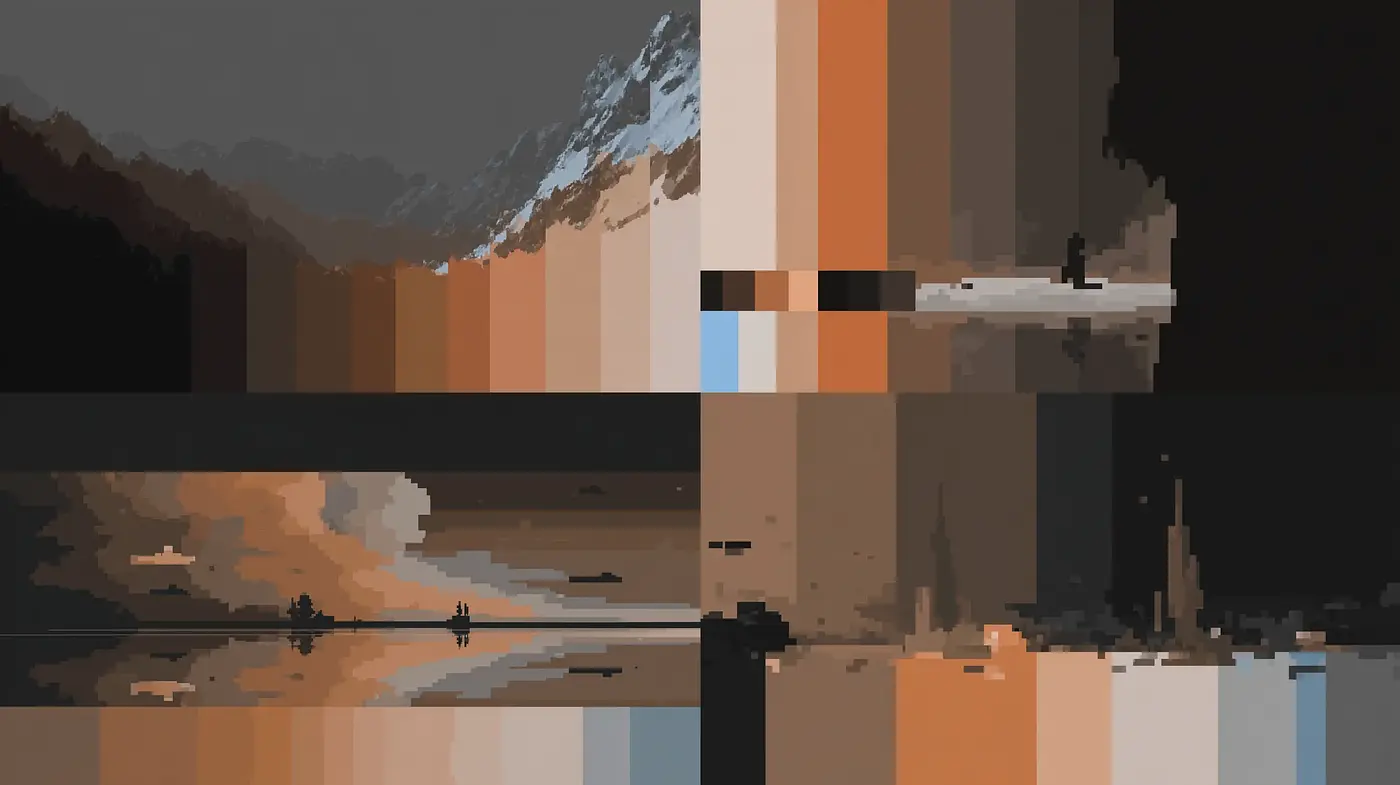 Unifying Elements of a Digital Landscape Aesthetic with Subdued Tones - Midjourney sref style