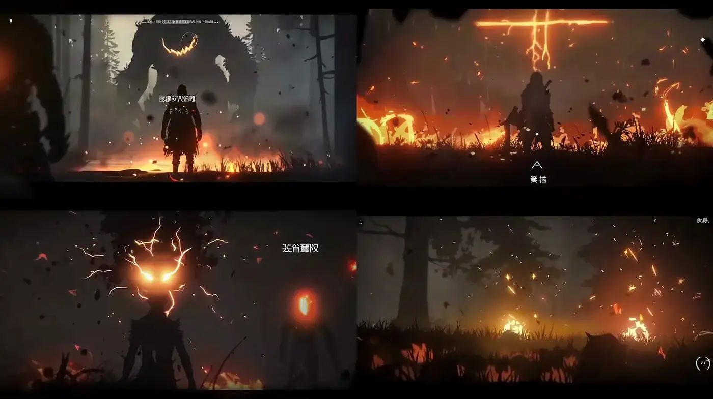 Dramatic and Ethereal Visuals with a Dark Fantasy Vibe - Midjourney sref style